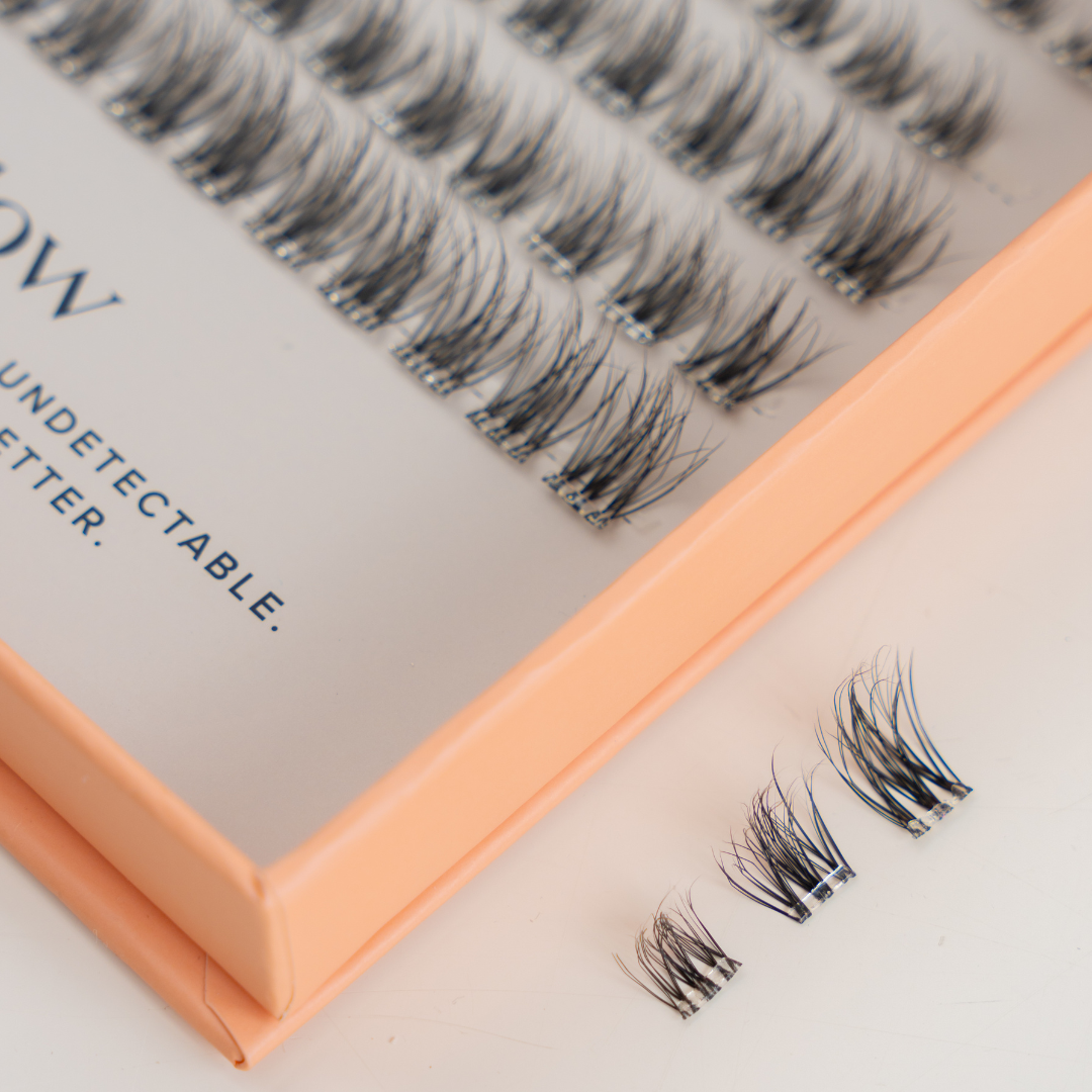 Pre glued DIY Lashes flow clusters