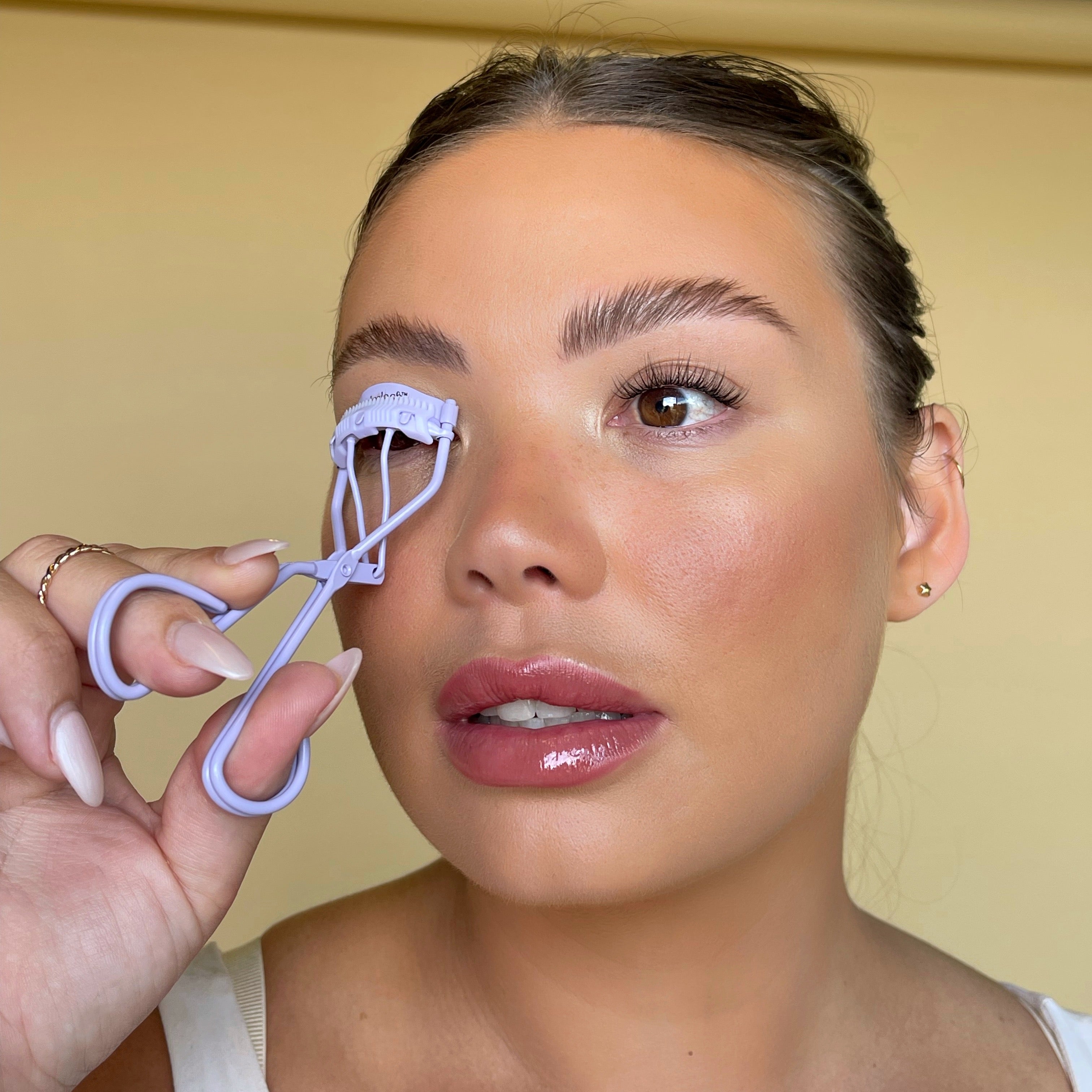 Eyelash Curler With Comb