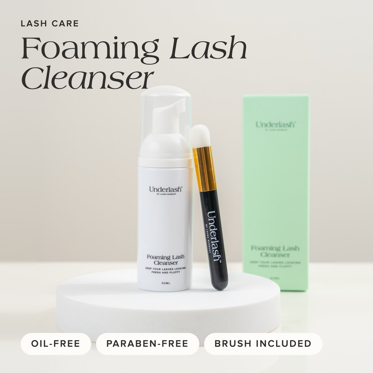 Foaming Lash Cleanser