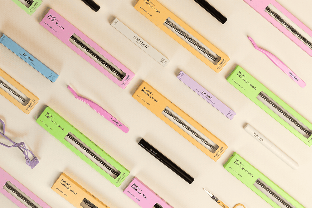 Applying False Eyelash Extensions Underlash Underlash